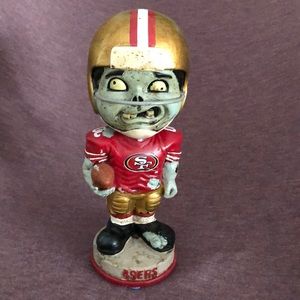 49ERS Zombie Bobble Head